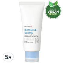 일리윤 세라마이드 더마 페이셜 크림, 50ml, 5개