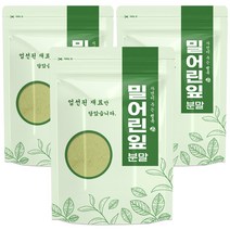 자연초 밀싹가루분말 밀어린잎 분말, 150g, 3개