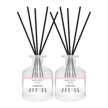 바이향 베이스노트 홈 디퓨저 150ml x 2p, 플라워샵