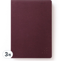 이든디자인 반양장 도트 노트 A5, R, 3개