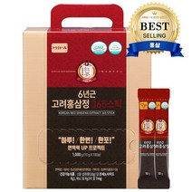 정원삼 6년근 고려홍삼정 365 스틱 100개입, 100포, 1000g, 1개