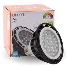 NASPIL LED PAR30 BLUB 15W 렌즈형 조명, 주광색, 1개