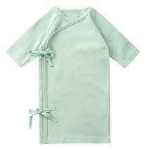 네리로즈 신생아용 파스텔 롱 배냇 가운