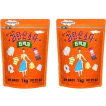 엄마의선택 과탄산소다 표백제, 1kg, 2개