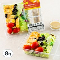 저스트그린 더 케이준 치킨 샐러드, 180g, 8개