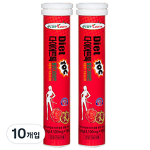 에버틴 다이어트톡 발포다이어트 가르니시아 석류맛, 73.8g, 10개입