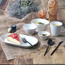 보울보울 어반데일리 1인 홈세트 리넨화이트, 1세트, 5종