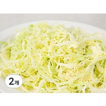 양배추채, 500g, 2개