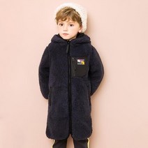 앤디애플 아동용 NEW 셜록 벨보아 플리스 롱코트