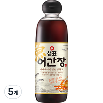 샘표 어간장, 830ml, 5개