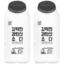 깔끔대장 강력한 과탄산소다, 500g, 2개