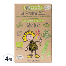 루스티켈라디아브루초 제로트레 스텔리네 파스타, 250g, 4개