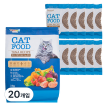 탐사 고양이 사료 참치, 300g, 20개입, 생선