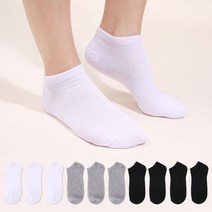 두발로 여성용 노멀 스니커즈 양말 10켤레