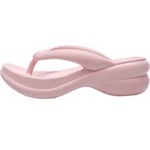 여성용 비치 여름 아쿠아 쿠션 플립플랍 EVA 통굽 조리 R22825