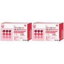 동화약품 먹는 저분자 어린 피쉬 병풀 콜라겐 펩타이드 30p, 60g, 2개