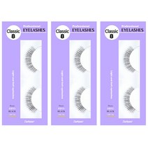 주트 다크니스 아이래쉬 속눈썹 + 쌍꺼풀액, 클래식 8, 3개