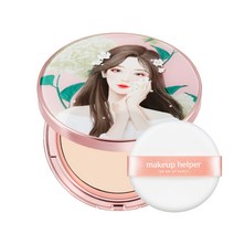 메이크업헬퍼 아트 팩트 오리지널 프로피니쉬 25g 스위트소피아 1개 + 전용 퍼프 세트, 22호 누드베이지, 1세트