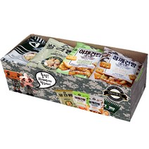 군대 건빵 3p + 쌀건빵 3p + 야채건빵 3p + 참깨건빵 3p 세트, 1세트, 65g