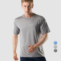 아르메데스 남성용 사방스판 라운드 반팔 쿨 티셔츠 AR-193