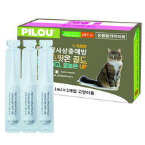필루 고양이 심장사상충 예방 스팟온 골드, 1ml, 3개