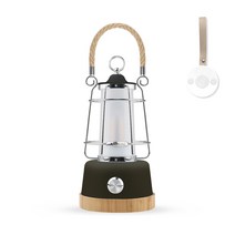 코코노 러스티 클래식 LED 감성 캠핑 랜턴, 미드나잇 블랙, 1개