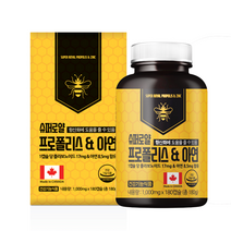 힐링팩토리 슈퍼로얄 프로폴리스&아연, 180정, 1개
