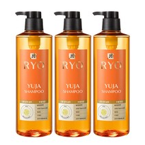 려 고흥 유자 탈모 증상 완화 샴푸, 800ml, 3개