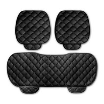 엑스핏 볼로냐 자동차 겨울시트 풀세트 방석 2p + 뒷좌석, 블랙, 1세트