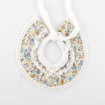 도그아이 반려동물 귀염스카프 L, 플라워 베이지, 1개