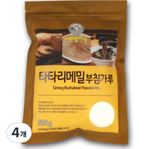 메밀마을 타타리메밀 부침가루, 500g, 4개