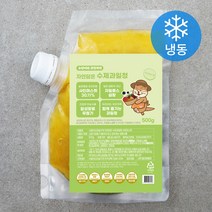 수달이네과일가게 자연담은 수제과일청 샤인머스켓 500g (냉동), 1개