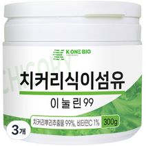 케이원바이오 치커리식이섬유 이눌린99, 300g, 3개