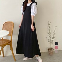 티탁 꼬미끈 민소매 롱 원피스