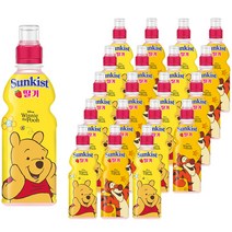 해태htb 썬키스트 키즈(디즈니) 딸기맛, 210ml, 20개