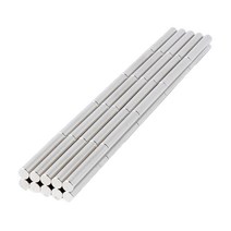 페인트인포 초강력 네오디움 원형자석 지름 3mm x 두께 20mm, 실버, 50개