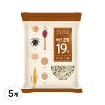 현대농산 국산혼합19곡, 1kg, 5개