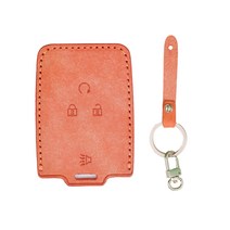 차모아 가죽 스마트키케이스 콜로라도, 베이비핑크+니켈사틴, MD109