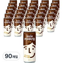 레쓰비 카페타임 라떼, 90개입, 240ml