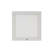 룸인 LED 슬림 엣지 사각 센서등 250mm, 주광색