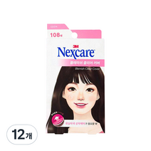 3M 넥스케어 블레미쉬 클리어 커버, 108개입, 12개