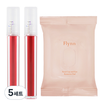 플린 스테이인 워터 틴트 402 굿럭 + 404 위시 + 립앤아이 리무버 패드 세트, 3종, 5세트