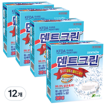 성심제약 덴트크린 틀니세정제, 36개입, 12개