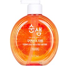 순샘 구연산 자몽 주방세제, 500ml, 1개