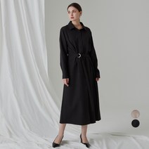 ELLE PARIS 여성용 D링 원피스
