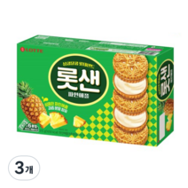 롯데샌드 파인애플 6p, 315g, 3개
