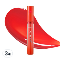 에뛰드 글라스 루즈 립틴트 3.2g, RD301 선셋글로우, 3개