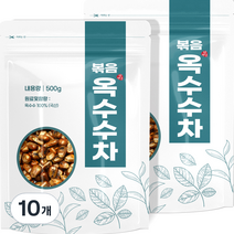 자연초 볶음옥수수차, 500g, 1개입, 10개