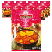 메이플로이 커리 페이스트 마싸만, 50g, 12개입