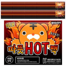 따뜻 HOT 붙이는 핫팩 42.5g, 100개 대표사진